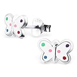 ✔ Hochwertige Ohrstecker aus Echtsilber für Kinder & Frauen. Die Ohrringe können vielfältig kombiniert werden - ein tolles Accessoire für einen Jungs, trendigen Look!
