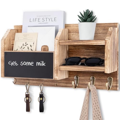 Lwenki Mail and Key Holder – Wall Mount Key Hanger