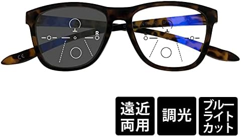 の*ん様 DONT PANIC フルスペック(累進/調光グレー/BLカット)+2 Amazon.co.jp: 老眼鏡 リーディンググラス DONT PANIC TYPE-02 FULL