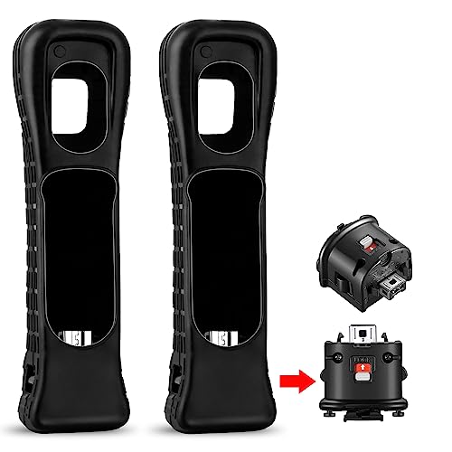 Adaptateur Motion Plus Wii de remplacement avec coques en silicone pour manettes perdues