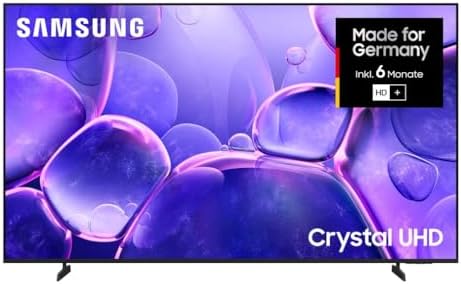 Samsung Crystal UHD U8079F 4K 65 Zoll (163 cm) LED Fernseher, Cry...