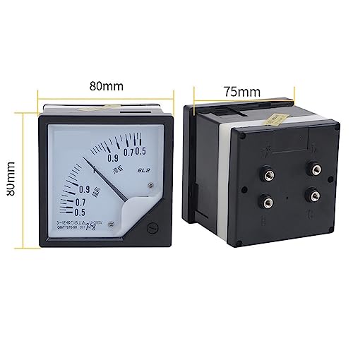 Compteur de facteur de puissance COS 6L2 analogique triphasé CA 110V pour panneau