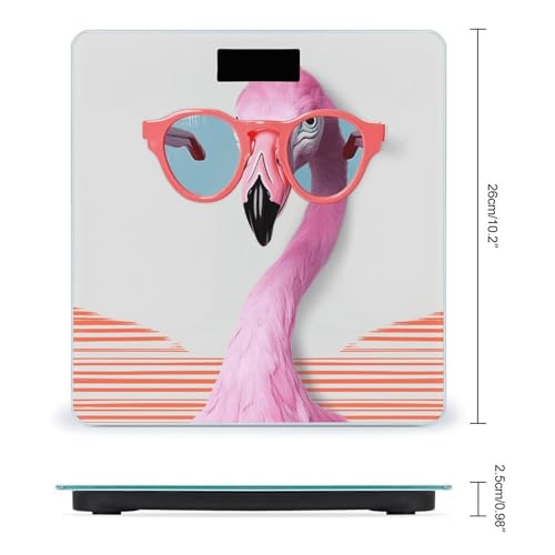 Báscula Digital de Baño Hello Glasses Flamingo miniatura 2