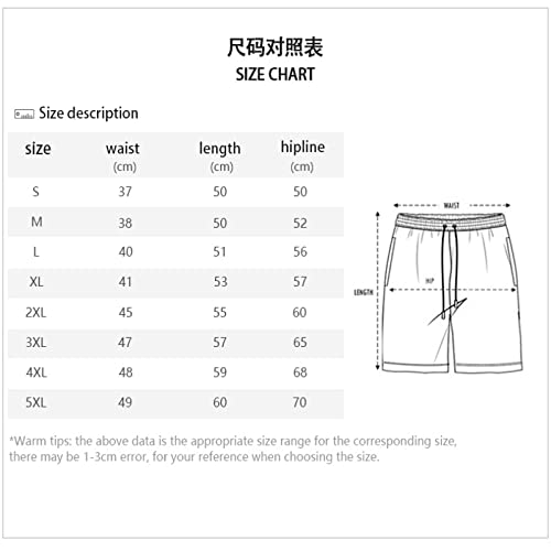 Strandshorts voor heren Zomer Mode Persoonlijkheid Trend Afdrukken Comfortabele sneldrogende losse vakantieshorts aan zee - Afbeelding 3