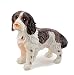 Dolls House Springer Spaniel Standing Pet Dog Miniature 1:12 Scale Accessory