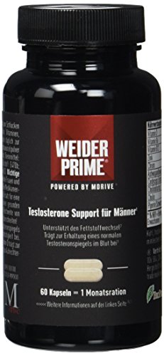 WEIDER PRIME Testosterone Support for Men - 60caps