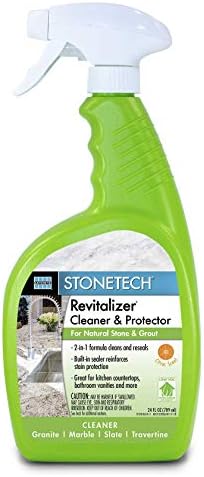 StoneTech Revitalizer Cleaner and Protector for Natural Stone Countertops and Surfaces, 24-Ounce Spray, Citrus Scent
