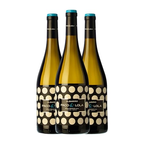 Paco & Lola Albariño Rías Baixas 75 cl Vino blanco (Caja de 3 Botellas de 75 cl)