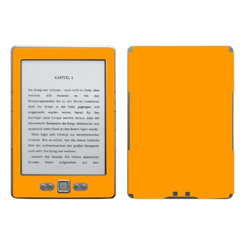 'Disagu Design Skin for Amazon Kindle 4 eReader  Motif Pale Orange