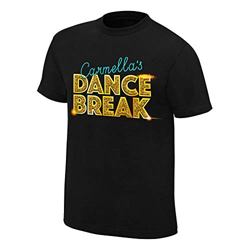 WWE Authentic Wear Carmella Dance Break T-Shirt Black Large