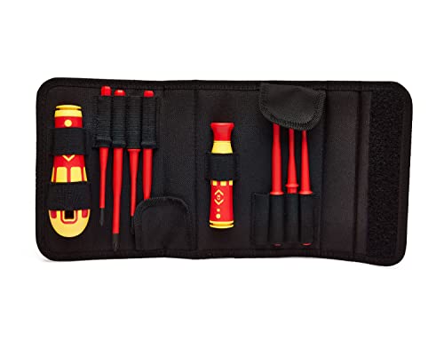 C.K T4925 VDE 1000V Interchangeable Screwdriver Set with Slim Blades - Image 5