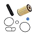 Engine Oil Cooler Filter Housing Kit with Gaskets, Cap & Seals - Replaces 55566784, 88179-91400 - Compatible with Buick & Chevy 1.4L Vehicles - Encore, Cruze, Cruze Limited, Sonic, Trax