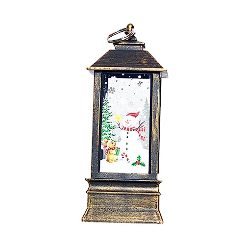 OFFSCH Mini Desk Lamp Decoration Tabletop Christmas Decorations Candle Holder Christmas Home Decor