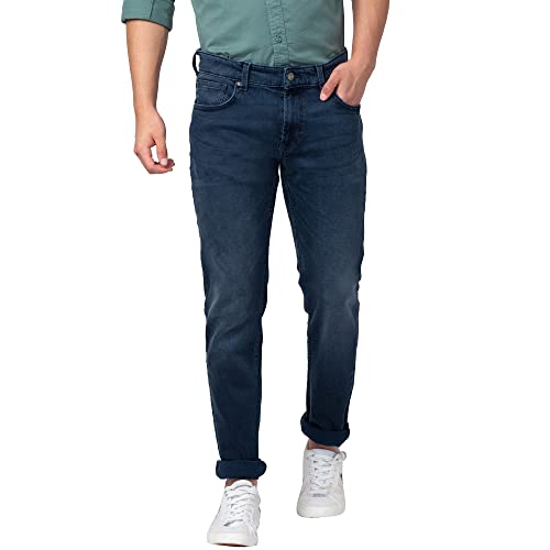 Image of Spykar Men's Rover Regular Fit Mid Rise Casual Jeans