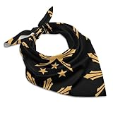 Tribal Philippines Filipino Sun And Stars Flag Bandanas Multi-Purpose Scarf Headband Handkerchiefs for Women Men