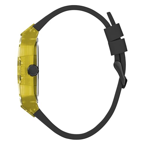 Image of Guess Men's GW0G Series| Analog Trend Watch| Polycarbonate Case| Silicone Bracelet | 50M Water Resistance