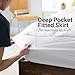 ExceptionalSheets Pillow Top Mattress Pad - Found in Marriott Hotels with Fitted Skirt and 18