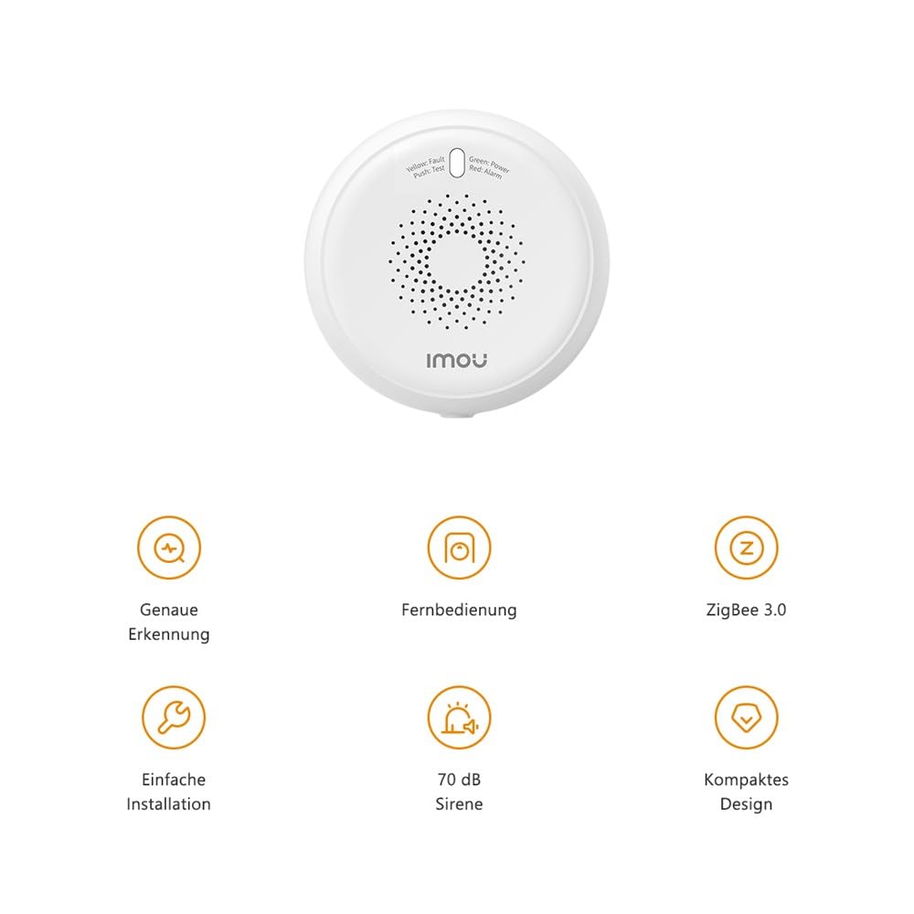 Imou Czujnik gazu CH4 ZigBee Smart Home 12 V DC