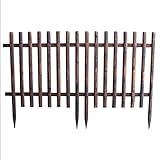vallas de madera para jardin aki ☆ Alta calidad, hermosa, no es fácil envejecer, incluso si se usa al aire libre durante mucho tiempo.