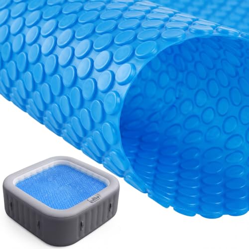 Amylove 8 x 8 ft Pool Hot Tub Solar Cover,