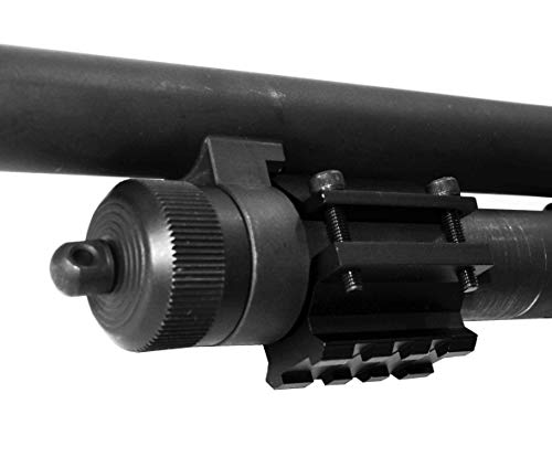 Trinity Rail Base Mount for Remington 870 Pump Accessory Picatinny Weaver Base Sporting Optics Mount Aluminum Black Hunting Tactical Home Defense Upgrade Single Rail.