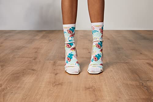Image of K. Bell Women's Fun American Classics Crew Socks (1-Pack)