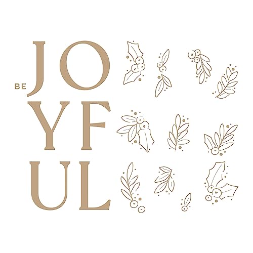 Spellbinders Joyful Glimmer Hot Foil Plate from The De-Light-Ful Christmas Collection by Yana Smakula, METAL - Image 4