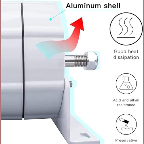 Kit generatore per turbina eolica con regolatore di Carica, apparecchiatura per la Produzione di energia elettrica Verticale, generatore trifase Senza Ingranaggi a magneti permanenti da 1200