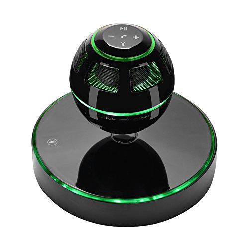 Bild zu UPPEL Freischwebender Bluetooth Lautsprecher, Wireless Tragbarer Lautsprecher mit Klang Bluetooth 4.1 Multifarben LED 360 Grad Rotierende Soundeffekt (Black)