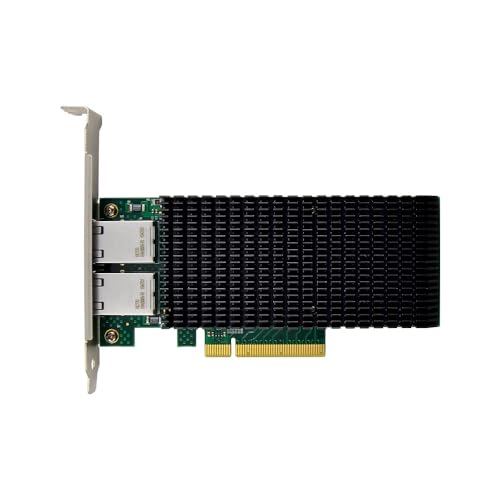 X-MEDIA XM-NA6821 PCI-E 2 Puertos 10Gbps Tarjeta de Red Gigabit Ethernet PCI Express (PCIe x8) para Servidor | Chipset Intel X540-T2 | Compatible con Windows 11 y Linux miniatura 4