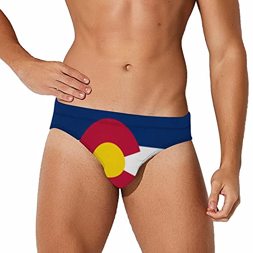 Men's Swimwear Belgique Flag Briefs Swim Trunk Triangle Thong Bikini Swimsuit