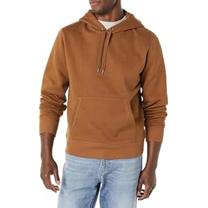 Amazon Essentials Men’s Hooded Fleece Sweatshirt (Available in Big & Tall)
