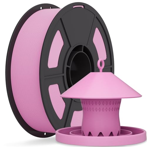IEMAI ASA Filament 1.75mm 1KG, Pink ASA 3D Printer Filament, Heat & Weather Resistant, Compatible with Bambu Lab 3D Prin