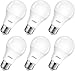 Produktbild LVWIT LED E27 Birne 8.5W ersetzt 60W Kaltweiß 6500K, ultrahell 806 lm, matte LED Lampe, nicht dimmbar (6er Pack)