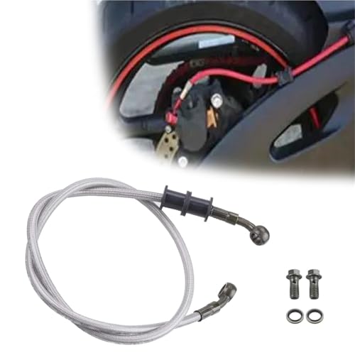 Tuyau d'embrayage AN3 flexible de frein tressé acier 60cm pour restaurer votre moto
