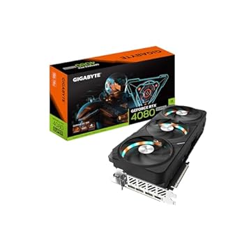 GIGABYTE Placa de vídeo GeForce RTX 4080 Super Gaming OC 16G, 3 ventoinhas WINDFORCE, 16GB 256-bit GDDR6X, GV-N408SGAMING OC-16GD placa de vídeo