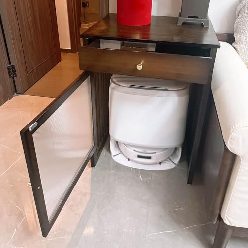 Mesa para Robot Aspirador que oculta cables y duplica el espacio de casa