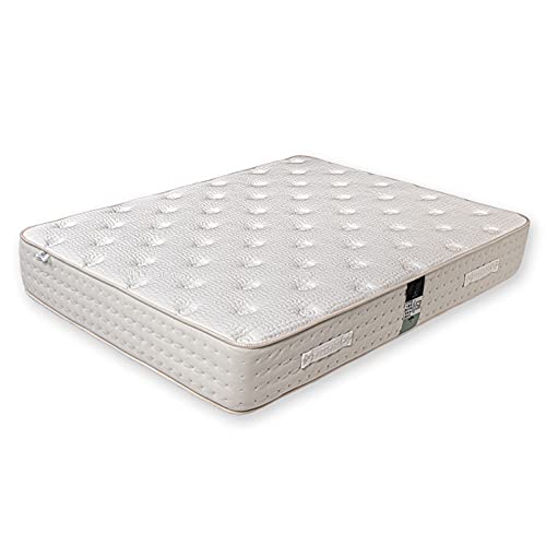 Matelas Nature Latex, Latex Naturel, 10 Zones de Confort, indépendance du Couchage, réversible, orthopédique, 26 cm (160 x 200 cm) Cover