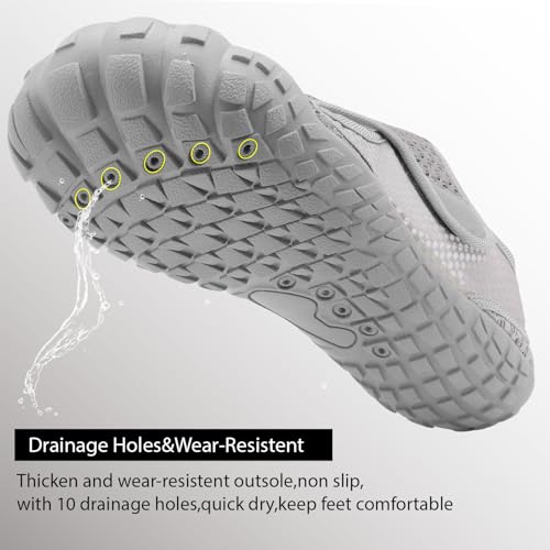 Image of Centipede Demon Swim Water Shoes for Women Men Quick Dry Barefoot Aqua Sneakers Shoe for Beach Hiking Diving Boating River Outdoor Water Sports