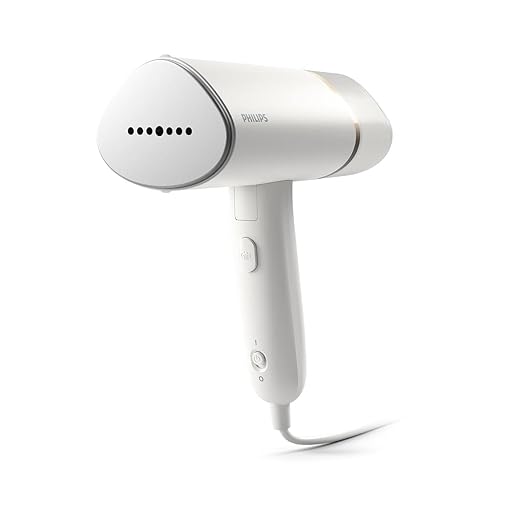 Philips 3000 Series Hand Steamer - 1000W, 20g/min Steam, Removable 120ml Water Tank, Heated Plate, White (STH3020/10)