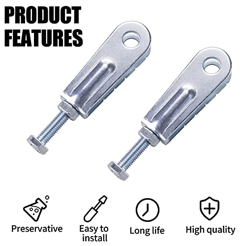 Cncmotok Chain Puller Tensioner Adjuster Fit For Yamaha Raptor 350 05-16 Warrior 350 89-05 Blaster 200 88-06 Breeze 89-04 Banshee 350 87-06 Grizzly 125 04-13 Tri-Z Ytz250 85-86 Atv Quad 4 Wheeler #TOP4