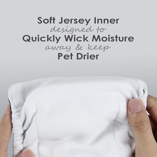 Image of wegreeco Washable Male Dog Belly Band (Stylish Pattern)- Pack of 3 - Washable Male Dog Belly Wrap, Dog Diapers Male (Black, Grey, Dark Coffee Checkerboard, X-Small)