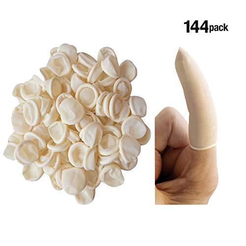 Vivid Nitrile Rubber Protective Finger Cots – High Performance Finger Gloves for Art