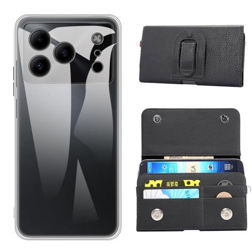 HsinchuTien �Ƃ��߂� �N���V�b�N �J�o�[ ���� �ω��� �|�[�` �V���R�[�� Case ���U�[ �J�[�h���[ ���z �ی삷�� TPU Silicone Cover �P�[�X ���eDoogee Note 56 Plus 6.56 inch�Ƃ̌݊�����