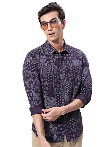 Image of Ketch Men's Solid Slim Fit Shirt