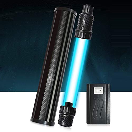 Aquarium UV-Sterilisator Wasserreiniger Aquarium Teich Green Killing Machine Sterilisation Desodorierung Entfernen Algen reinigen Lampe 9W Cover