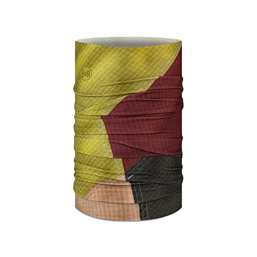 Image of BUFF CoolNet UV Neck Gaiter, UPF 50 Sun Protection, Breathable, Versatile, Quick Dry Face Mask, Multi-Colored, Adult Size