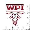 Worcester Polytechnic Institute Primary Logo Premium 4" Die Cut Vinyl Sticker Decal for Cars Trucks Auto Windows #5
