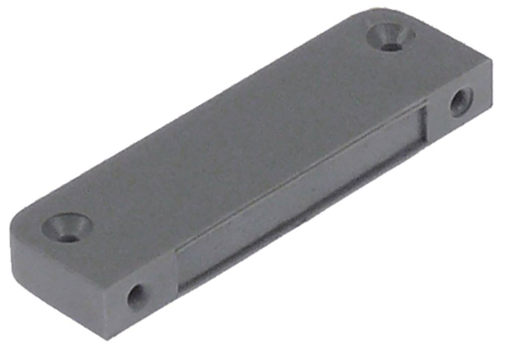 Aimant de porte pour lave-vaisselle Sammic SL-350B, SL-550B, SL-550BP, SL-290B, Elframo D120dgt de Gastroteileshop - Longueur 63 mm, Largeur 7,5 mm, Hauteur 19 mm