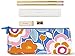 Produktbild Kate Spade New York Pencil Case Including 2 Pencils, Sharpener, Eraser, and Ruler School Supplies, Pop Floral